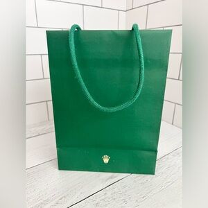 Rolex Paper Bag | Designer Shopping Bag
